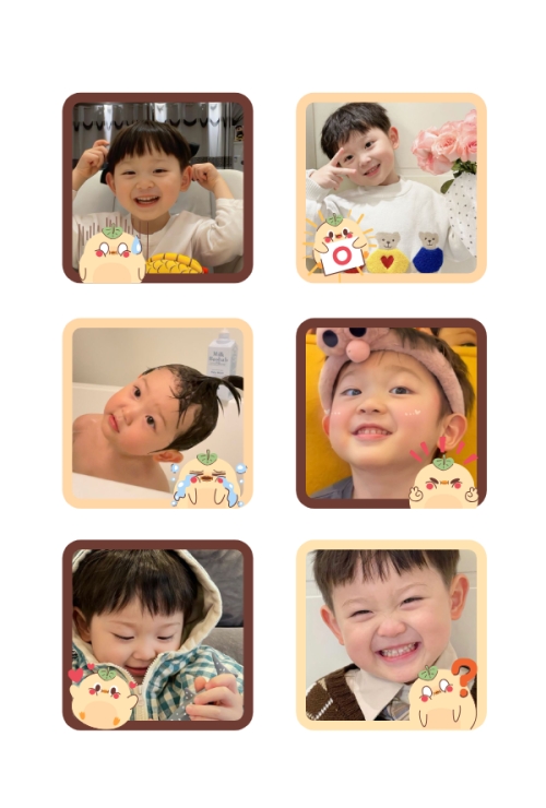 Em bé dễ thương