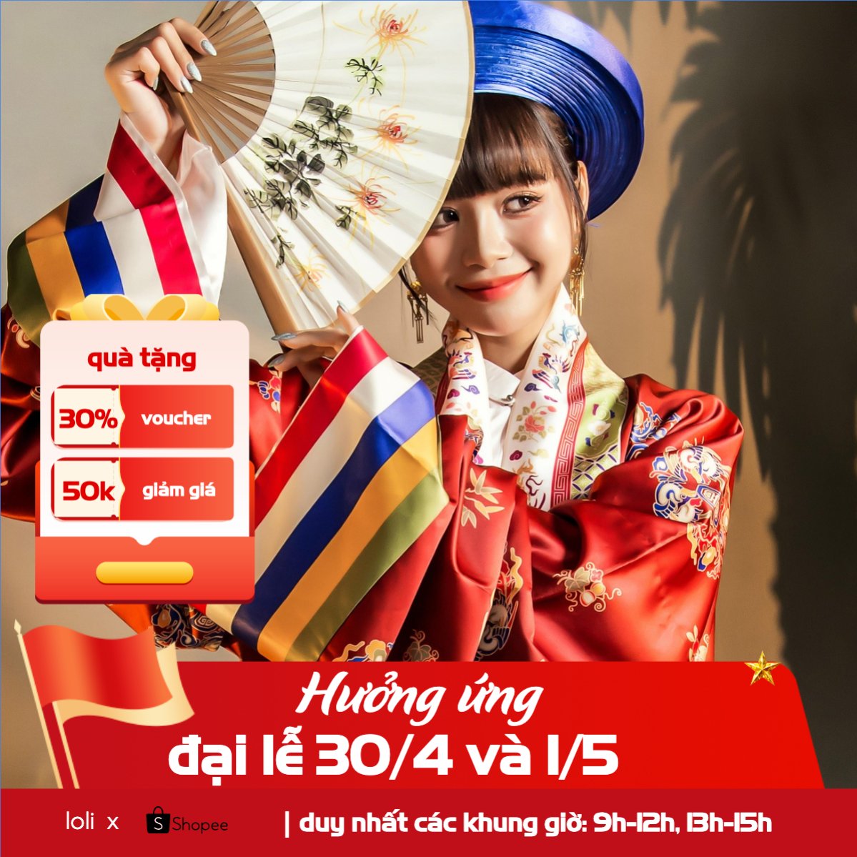Chào mừng đại lễ 30/4 và 1/5