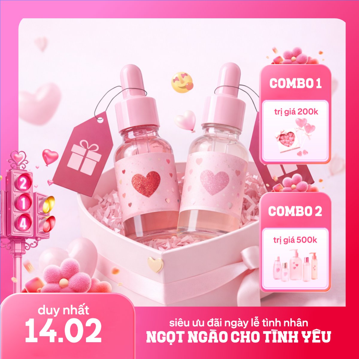Siêu ưu đãi ngày lễ tình nhân