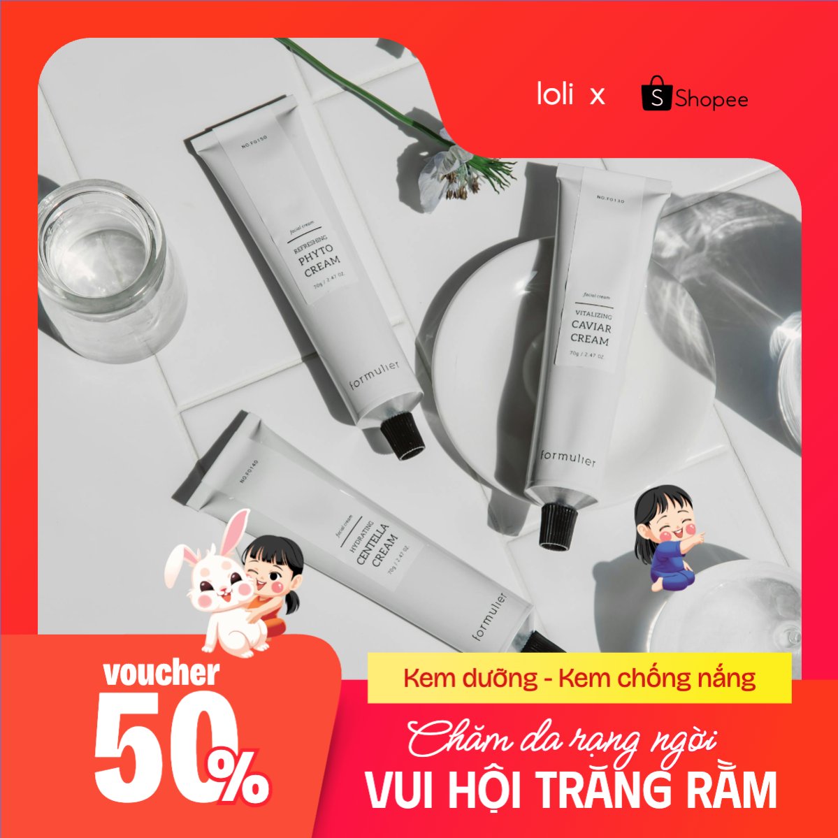 Trung thu, Tết Đoàn Viên, mid-autumn festival, sự kiện, event, mỹ phẩm, beauty, làm đẹp, chibi, cute, dễ thương