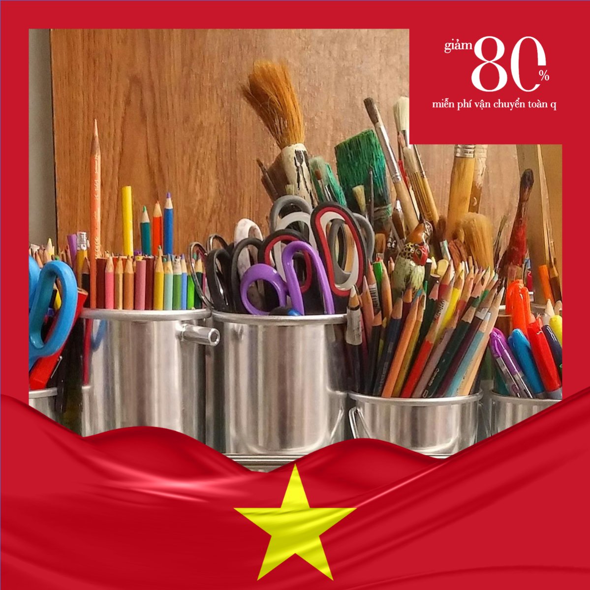 2/9, Quốc Khánh, lễ hội, Việt Nam, văn phòng phẩm, giáo dục, education, hiện đại, modern