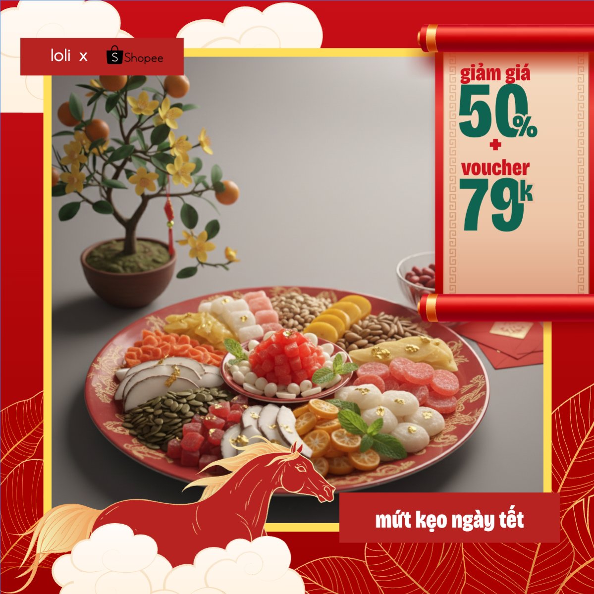 Mứt kẹo ngày tết