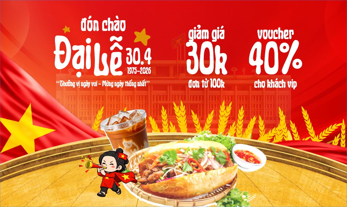 Đón chào đại lễ 30.4