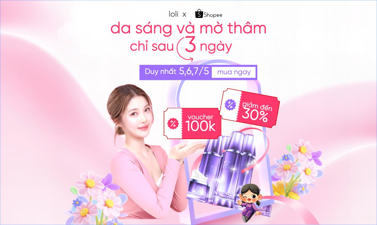 Da sáng và mờ thâm sau 3 ngày