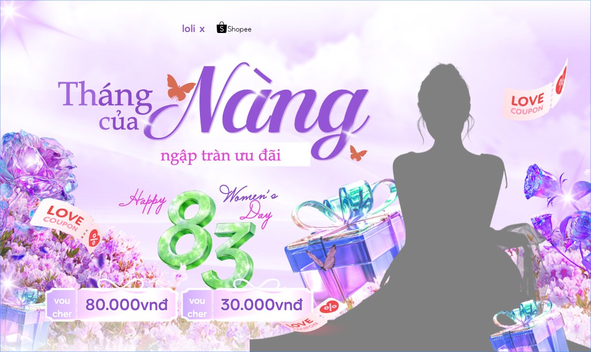 Tháng của nàng ngập tràn ưu đãi