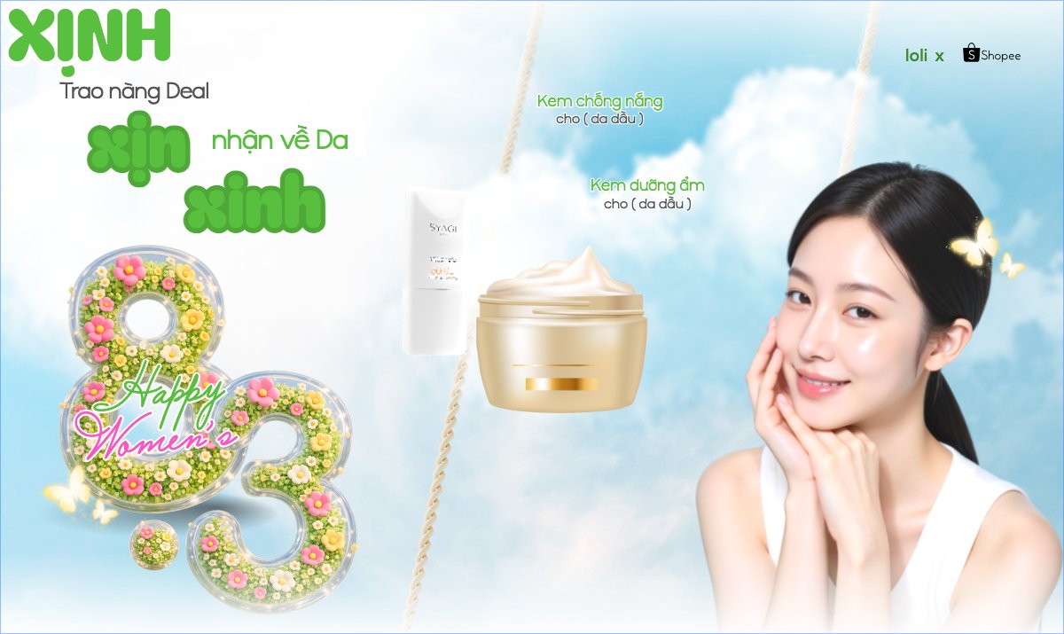 Trao nàng Deal xịn nhận về Da xinh