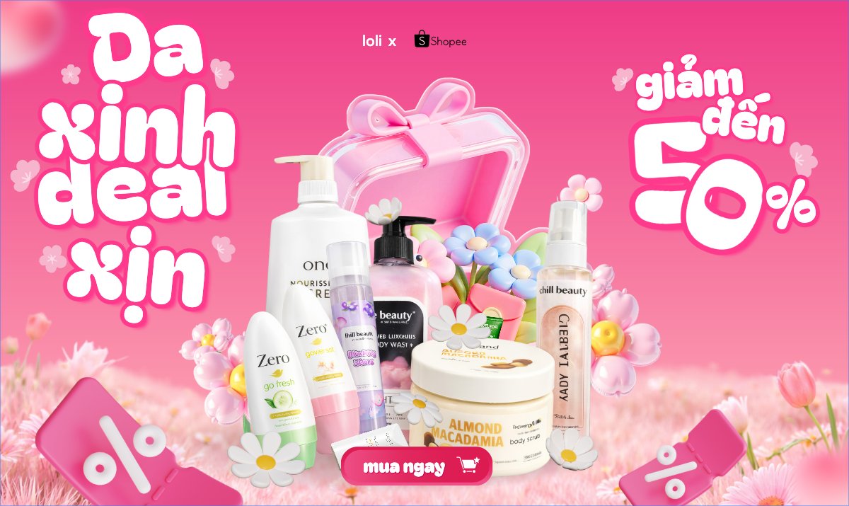 Da xinh deal xịn