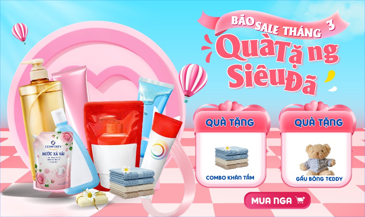 Bão sale tháng 3