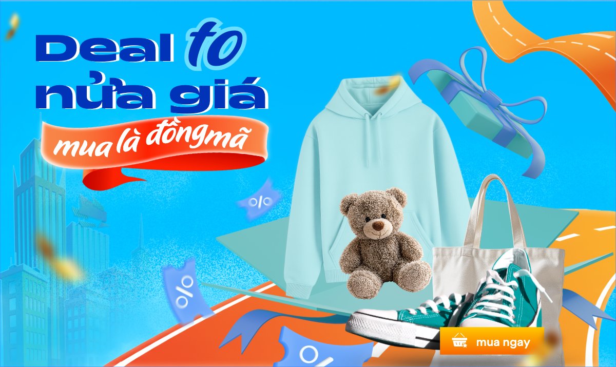 Deal to nửa giá mua là đồng mã