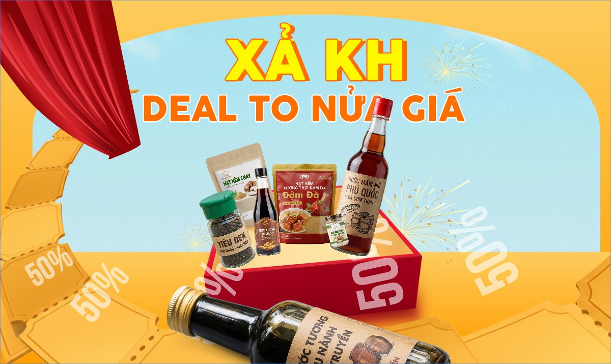 Xả kho deal to nửa giá