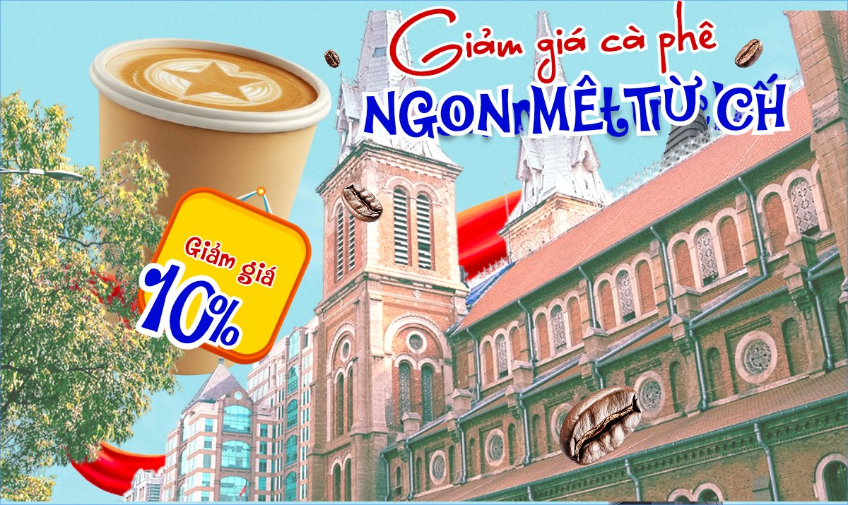 Giảm giá cà phê ngon mê từ chối