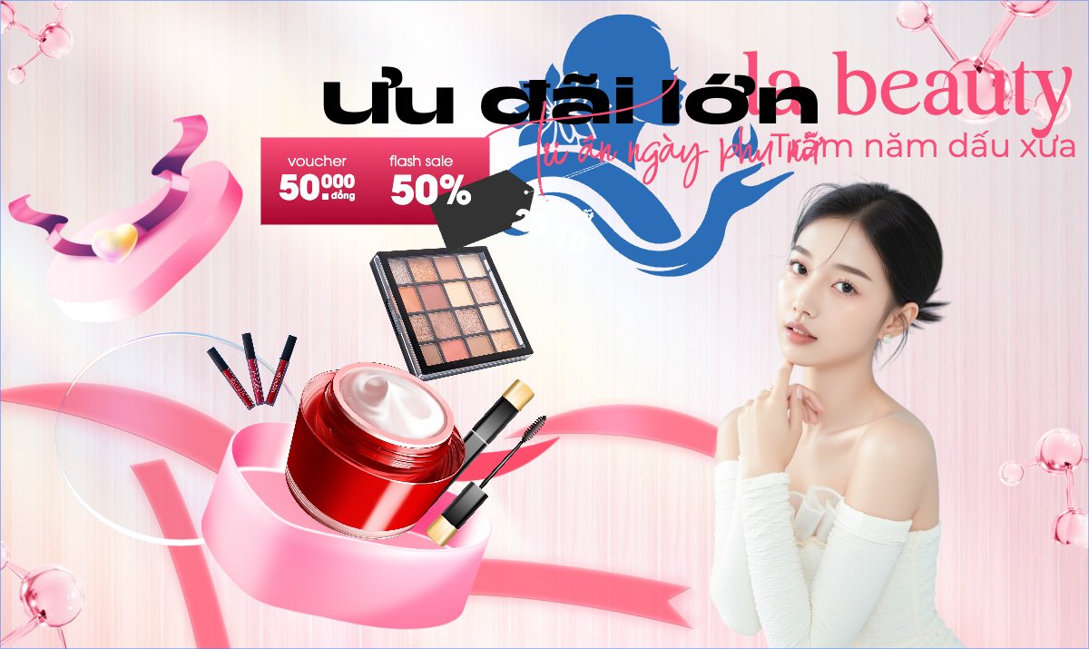 20/10, Ngày phụ nữ Việt Nam, Vietnamese Women's Day, phụ nữ, sự kiện, event, mỹ phẩm, làm đẹp, beauty, hiện đại, modern