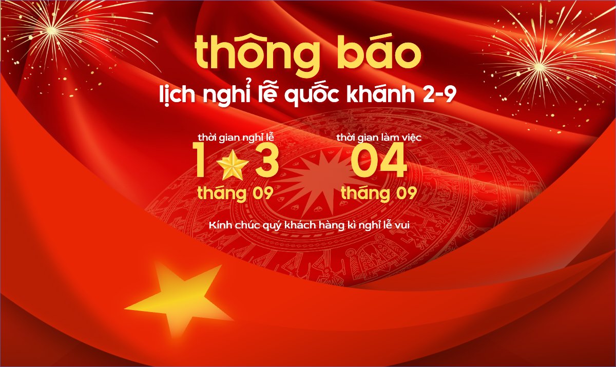 2/9, Quốc Khánh, lễ hội, thông báo, lịch nghỉ, Việt Nam, sự kiện, event, hiện đại, morden