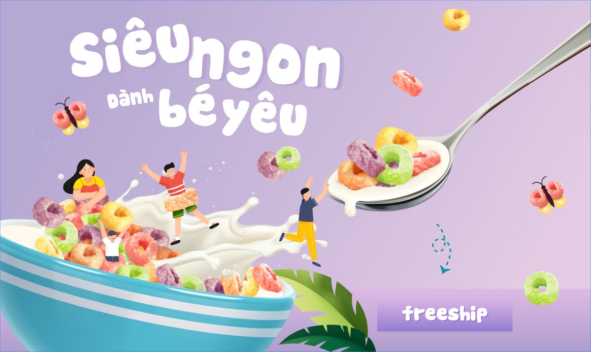 Em bé, baby, trẻ em, kids, ngũ cốc, cereal, đồ ăn, food, thực phẩm, ẩm thực, món ăn, F&B, thức ăn