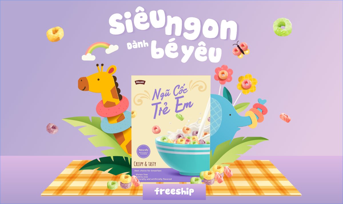 Em bé, baby, trẻ em, kids, ngũ cốc, cereal, đồ ăn, food, thực phẩm, ẩm thực, món ăn, F&B, thức ăn