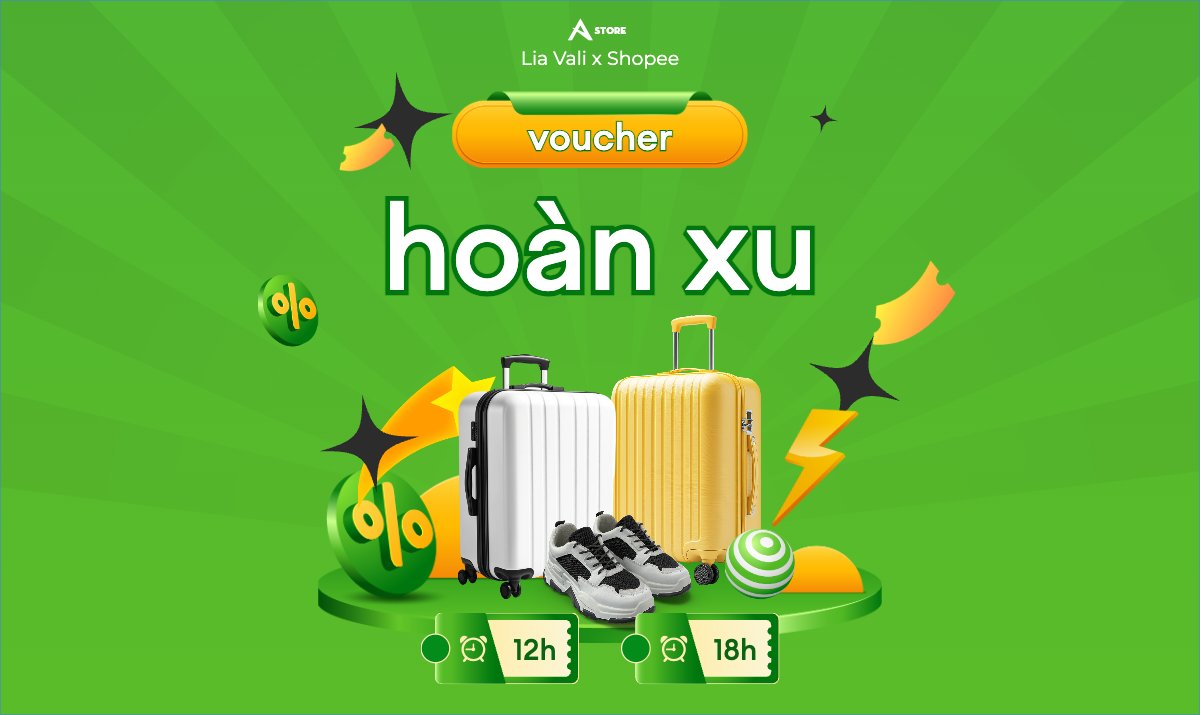 Giảm giá, sale, vali, phụ kiện, thời trang, fashion, công nghệ, giải trí