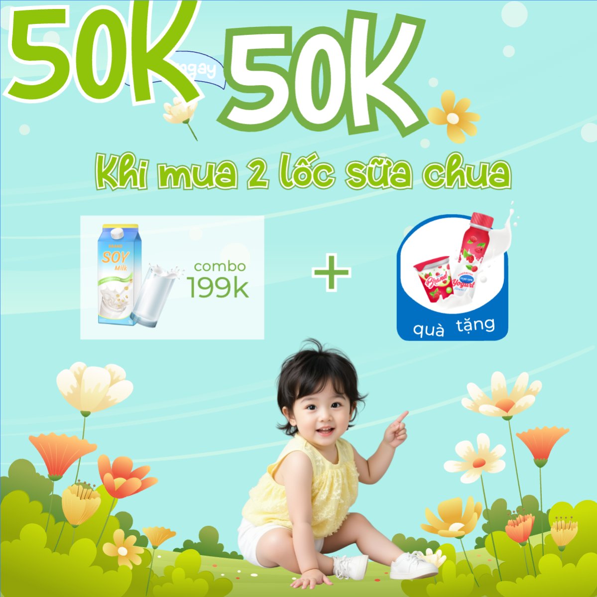 Quốc tế thiếu nhi, 1/6, trẻ em, quảng cáo, giảm giá, ưu đãi, sale, nước uống, drink