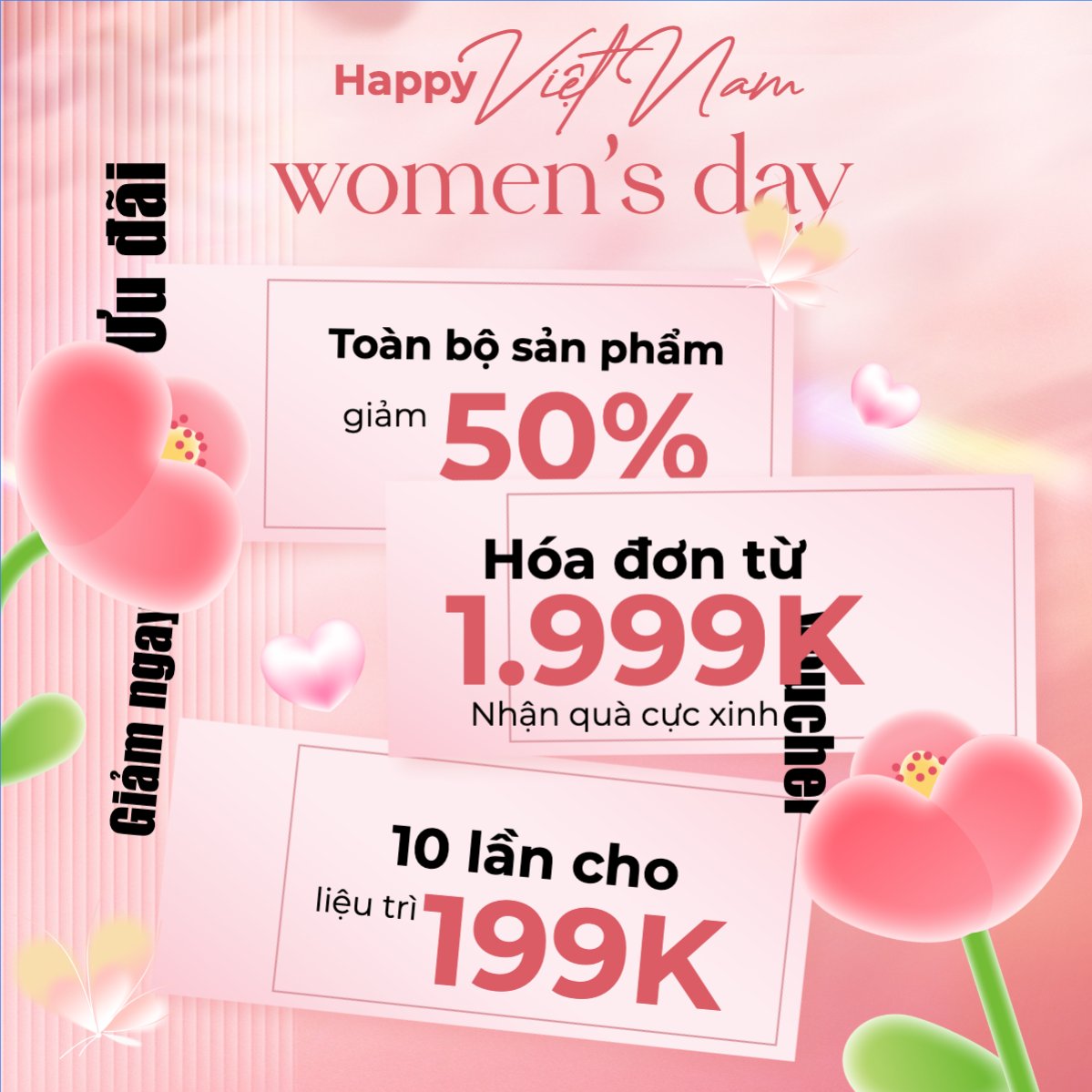 20/10, Ngày phụ nữ Việt Nam, Vietnamese Women's Day, phụ nữ, sự kiện, event, mỹ phẩm, làm đẹp, beauty, hiện đại, modern