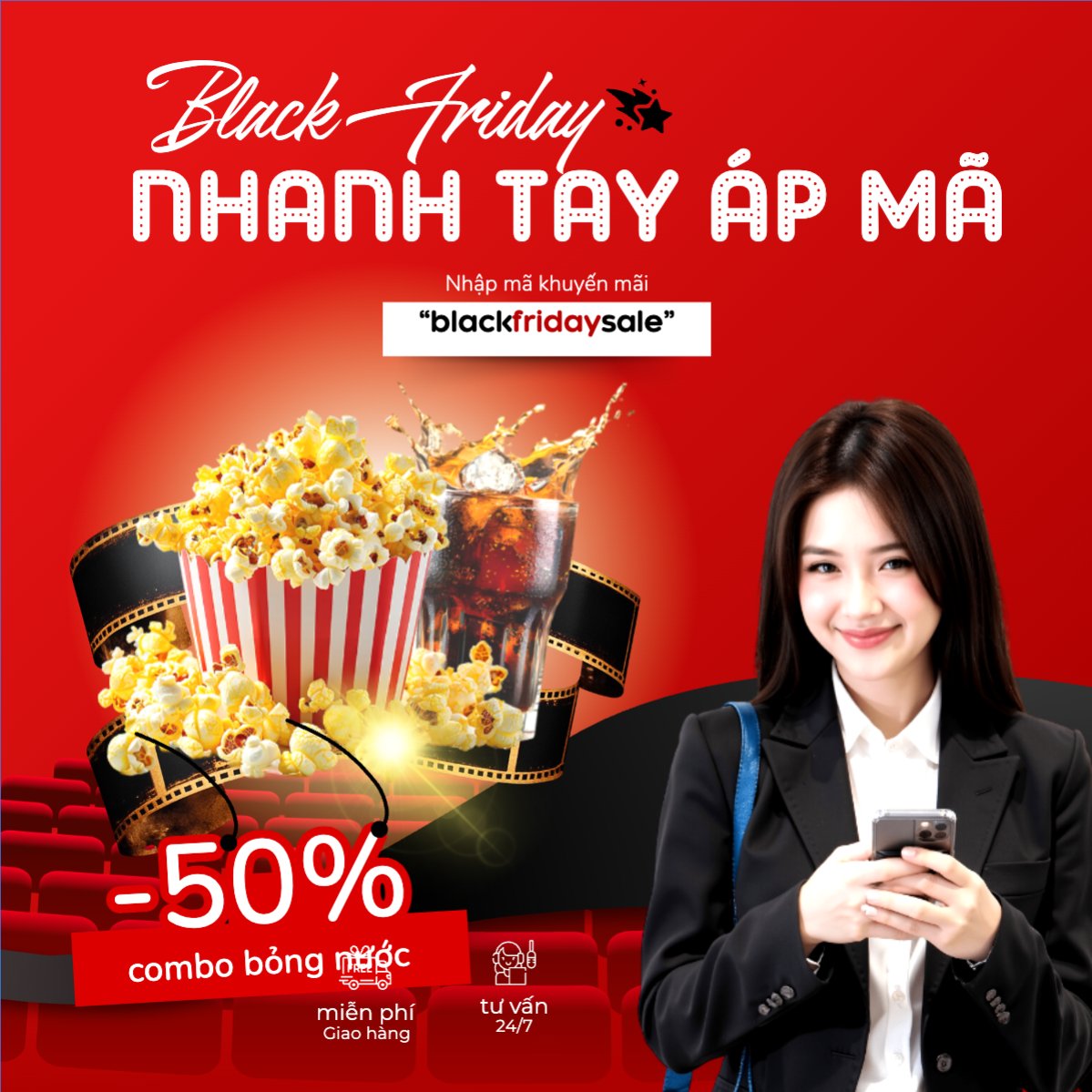Black Friday nhanh tay áp mã