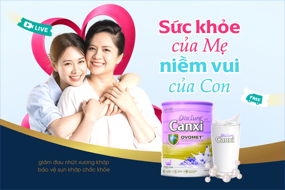 Sức khỏe của mẹ là niềm vui của con