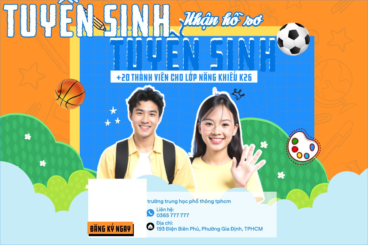Nhận hồ sơ tuyển sinh