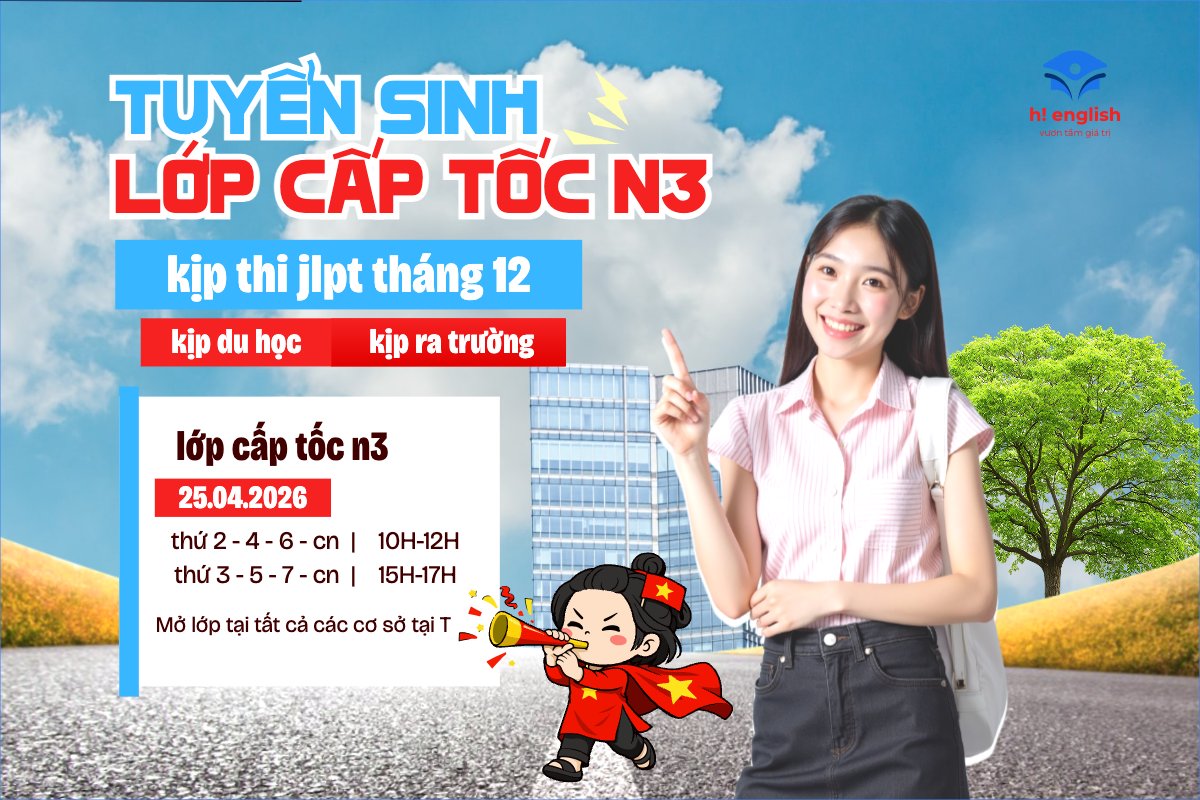 Tuyển sinh lớp cấp tốc