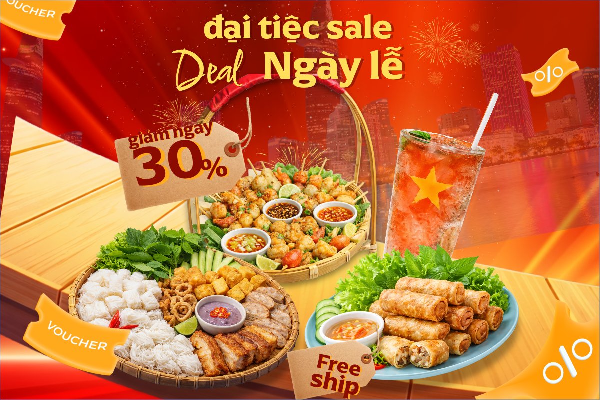 Đại tiệc sale deal ngày lễ