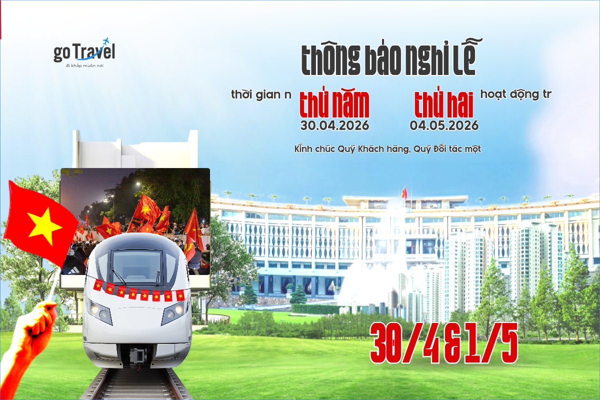 Thông báo nghỉ lễ Giải phóng miền Nam 30/4 và Quốc tế Lao động 1/5