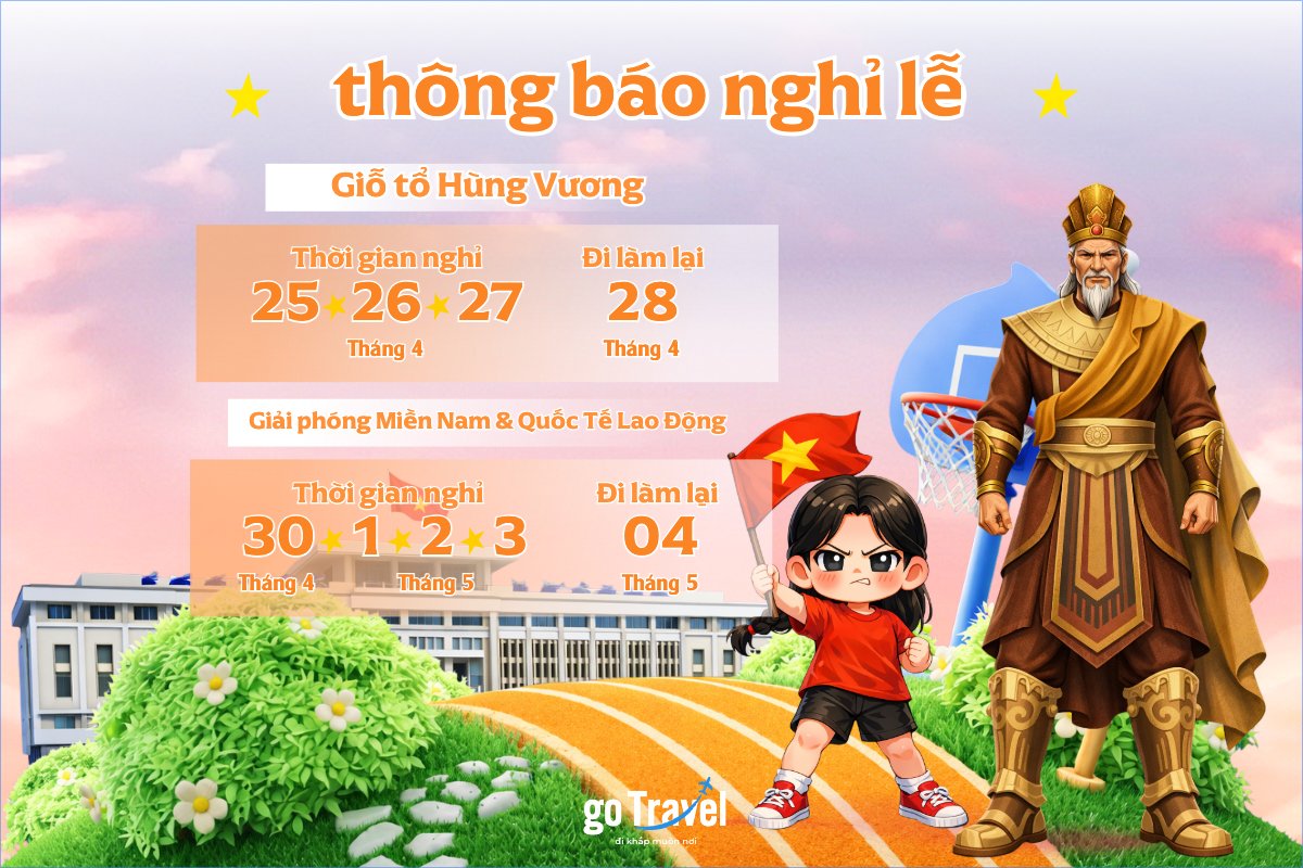 Thông báo nghỉ lễ 2026