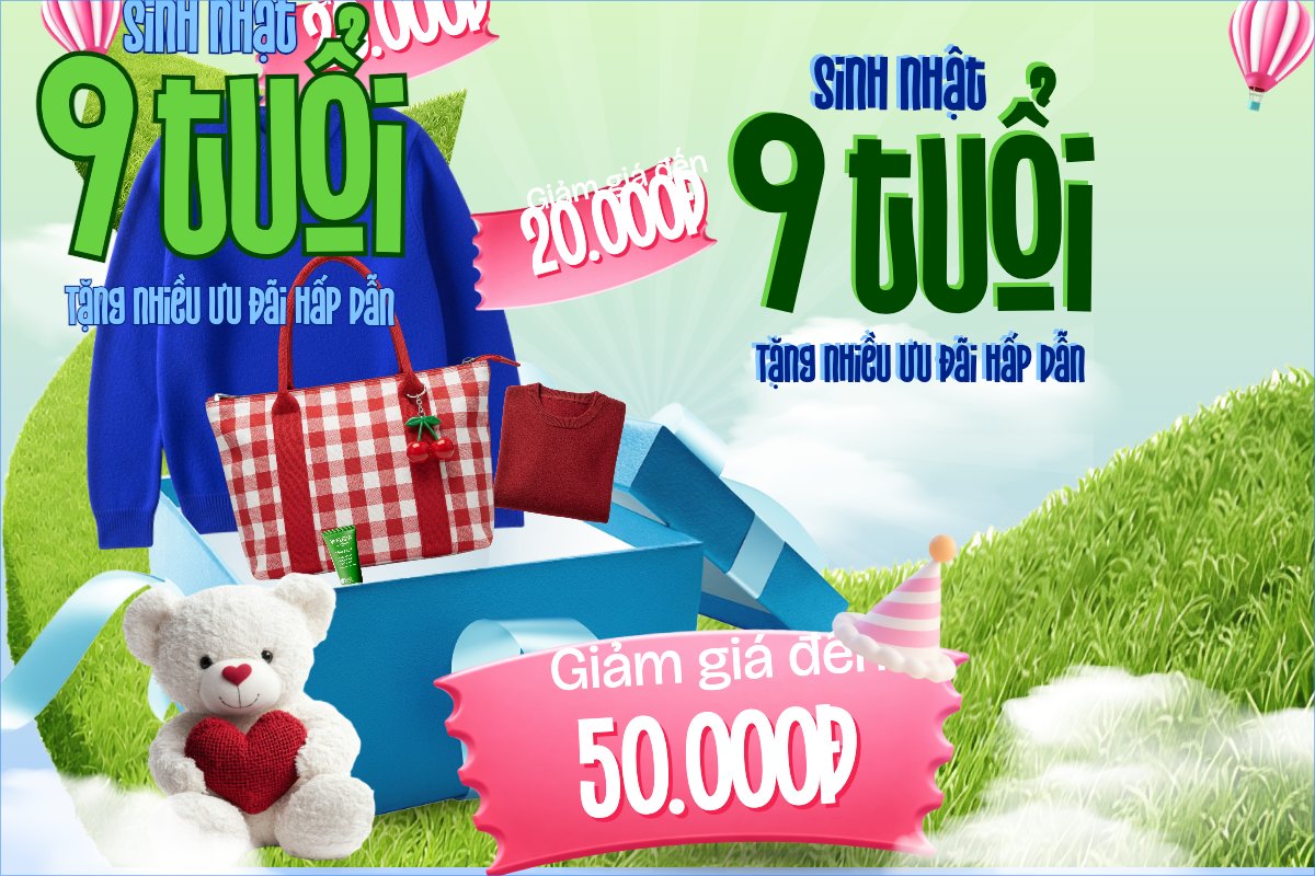 Giảm giá sinh nhật