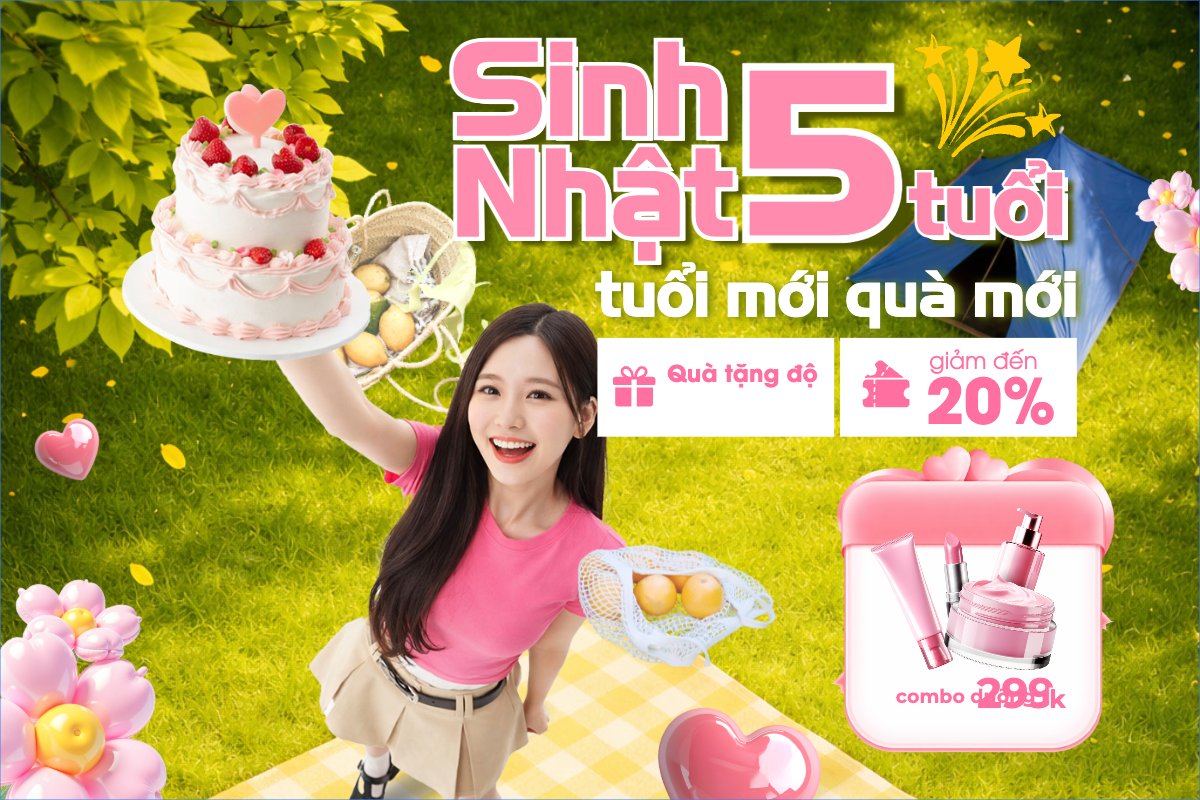Giảm giá sinh nhật