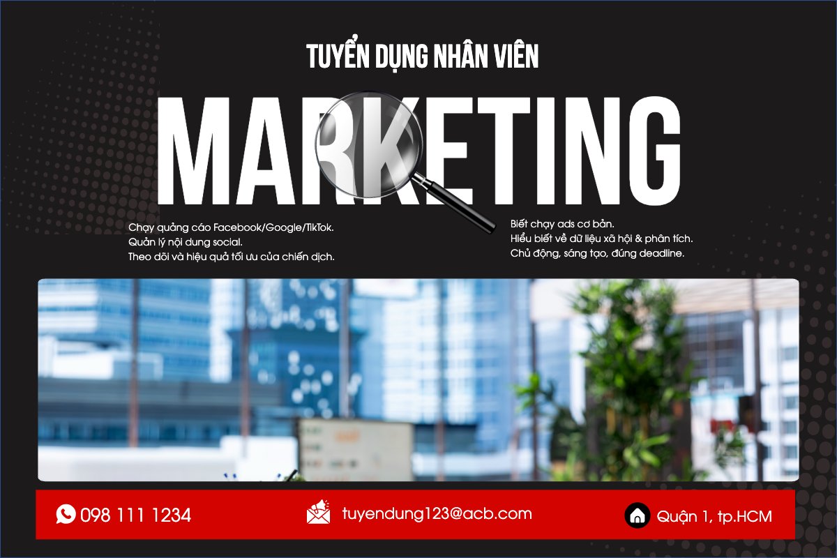 Tuyển dụng marketing