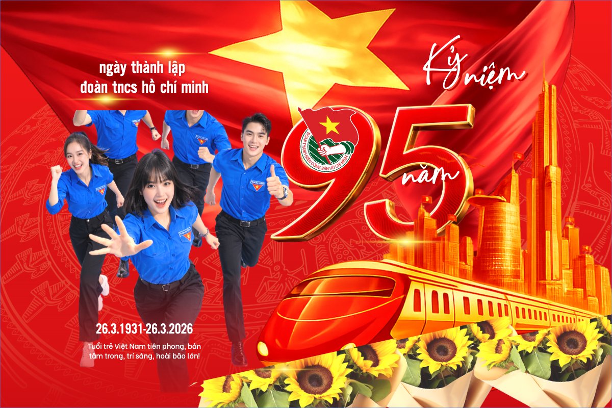 Kỷ niệm 95 năm ngày thành lập Đoàn TNCS Hồ Chí Minh 26/3