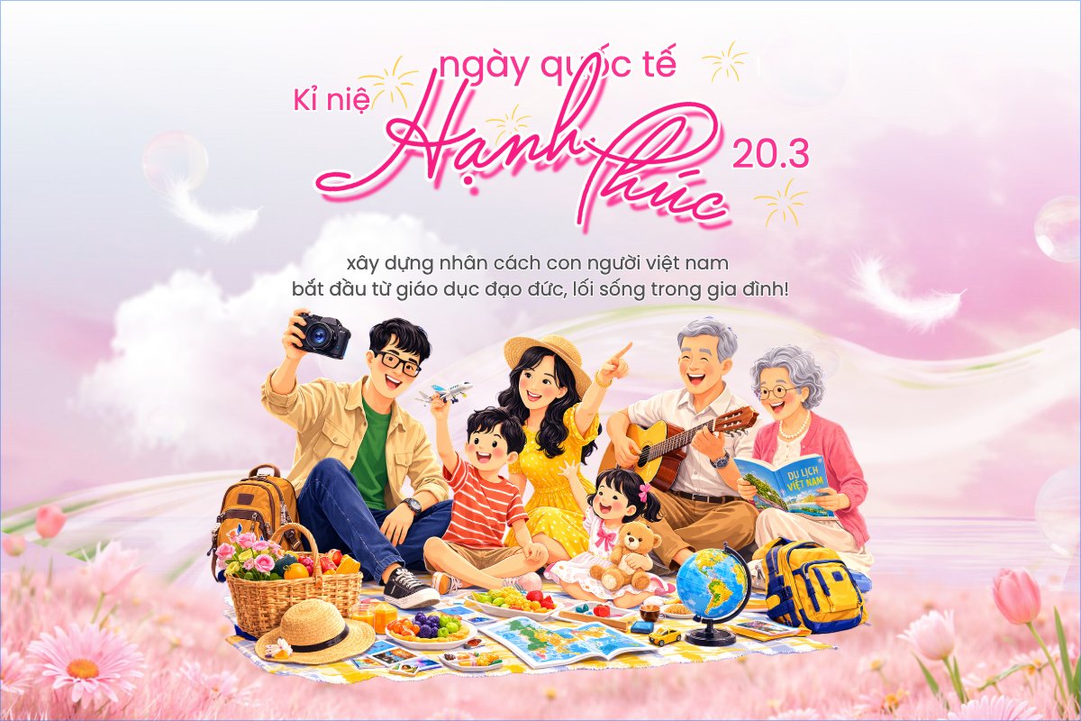 Kỷ niệm ngày Quốc tế Hạnh Phúc 20/3