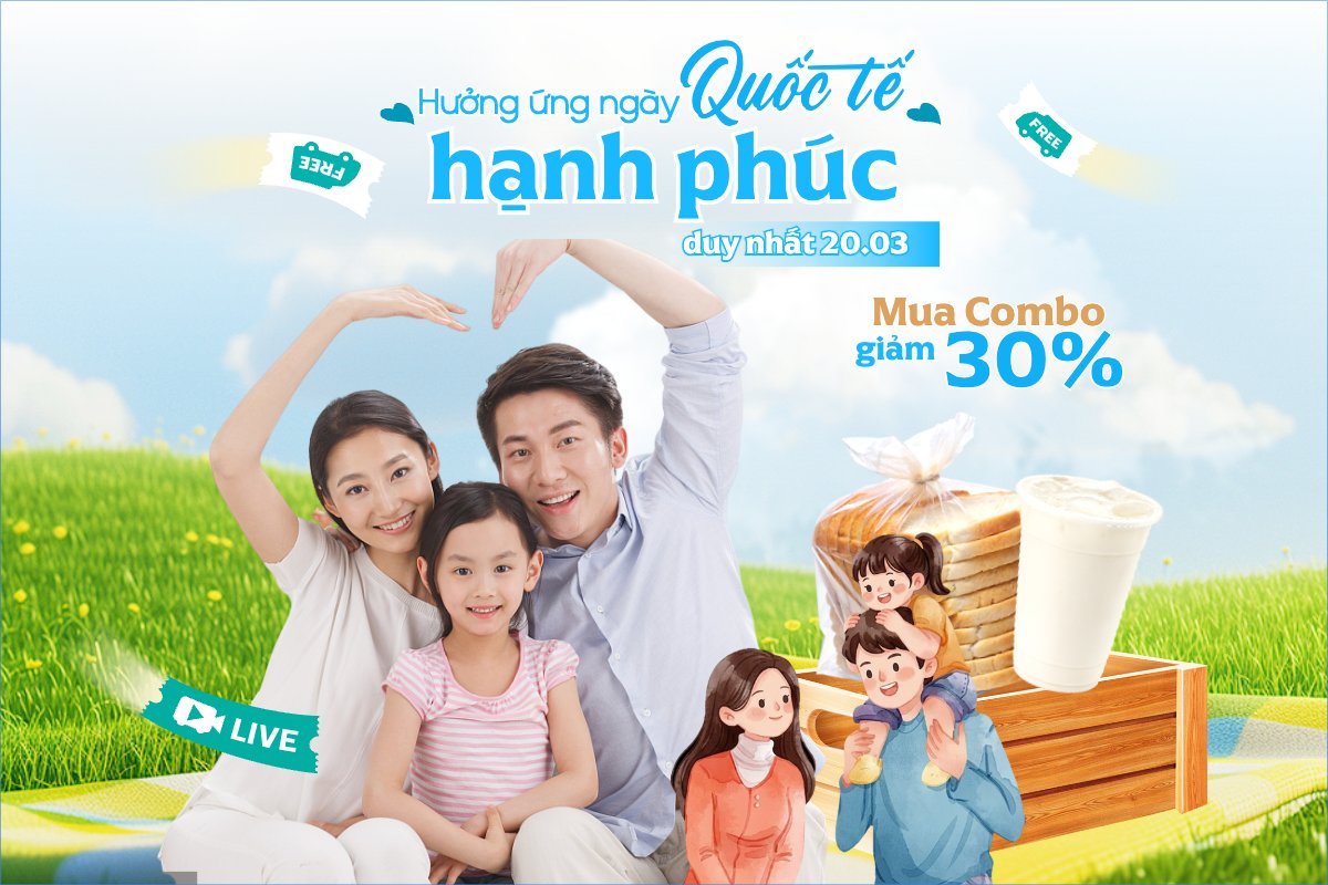 Hưởng ứng ngày Quốc tế Hạnh Phúc 20/3