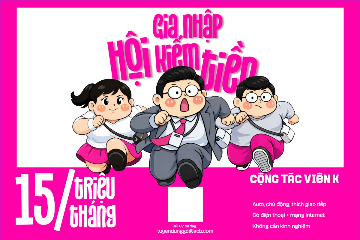 Tuyển dụng cộng tác viên kinh doanh
