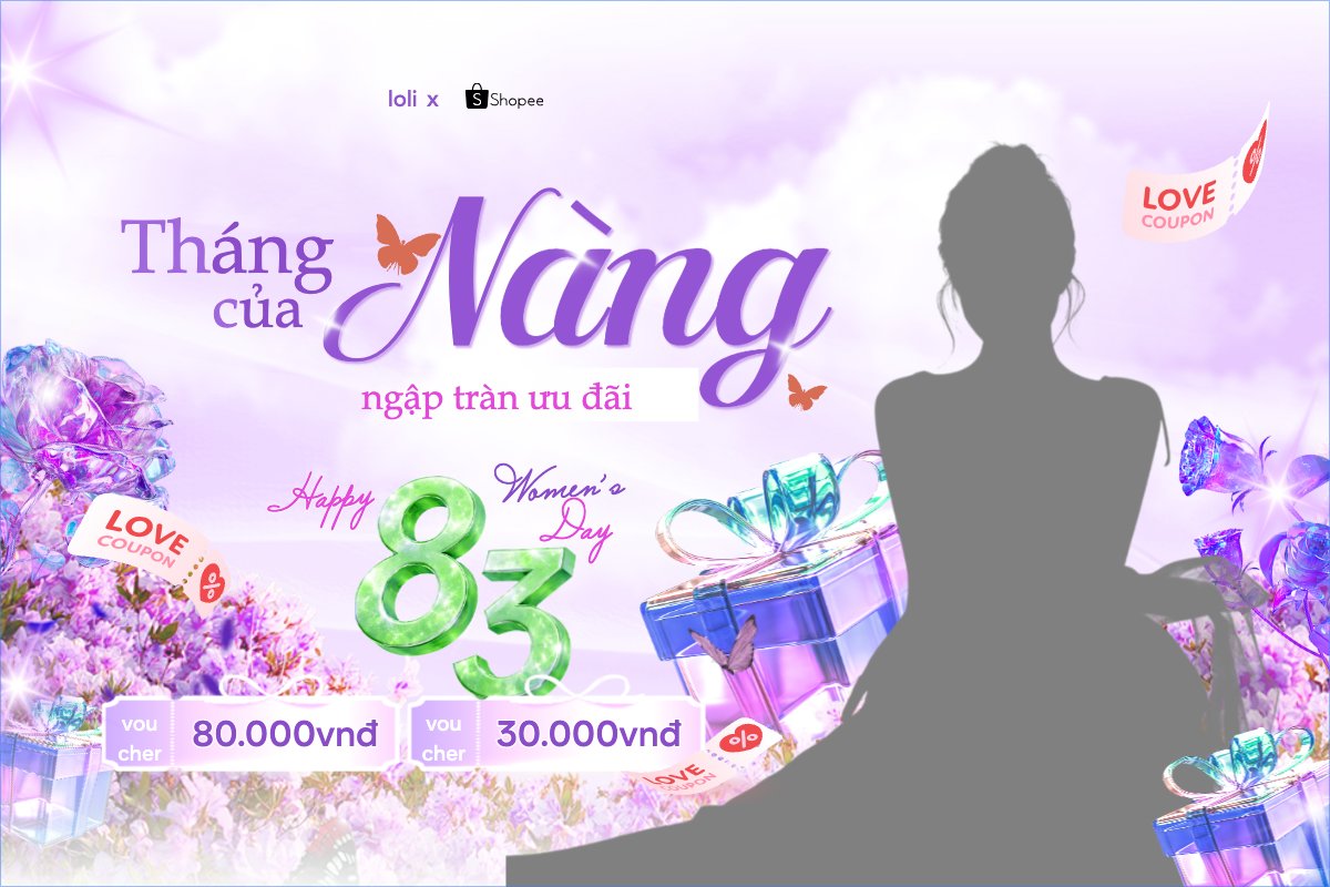 Tháng của nàng ngập tràn ưu đãi