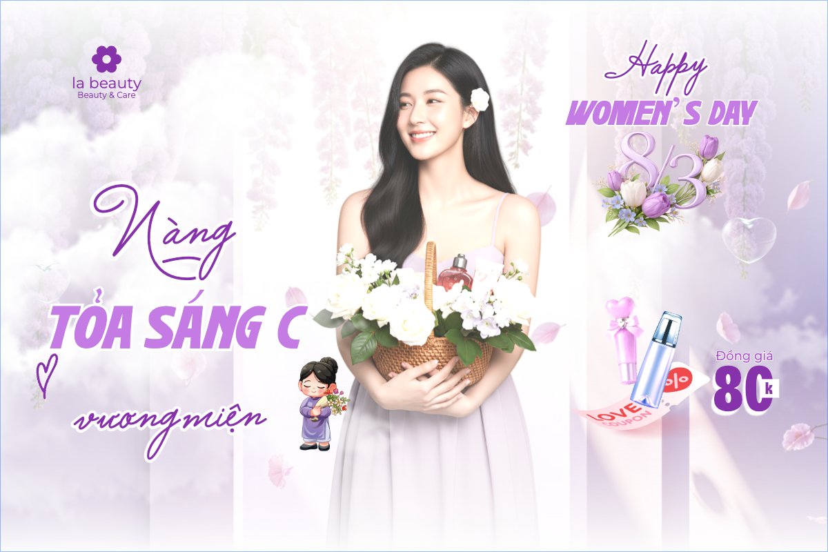 Nàng tỏa sáng chẳng cần vương miện 8/3