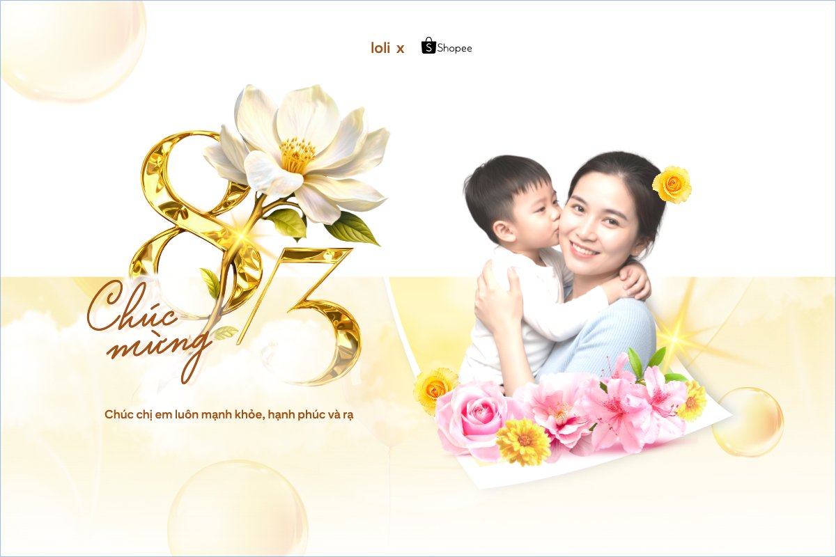 Chúc mừng ngày Quốc tế phụ nữ 8/3