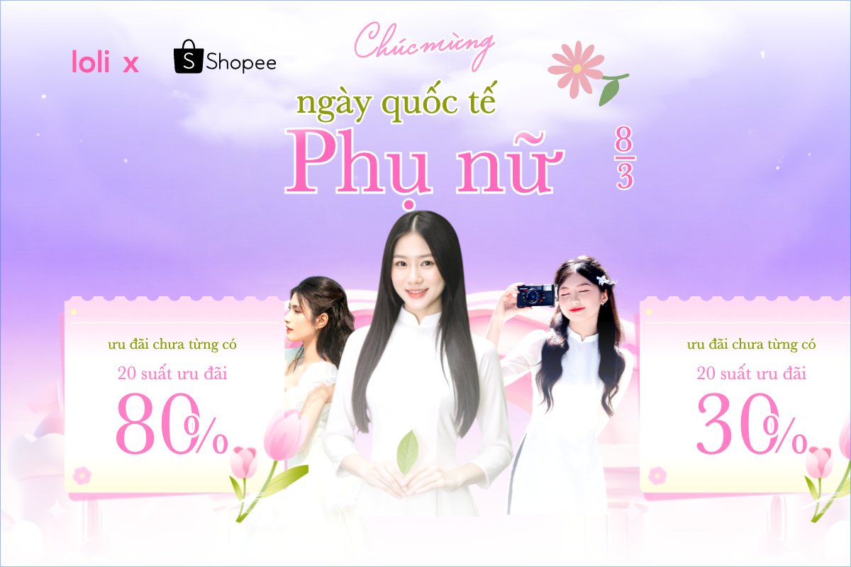 Chúc mừng ngày Quốc tế phụ nữ 8/3