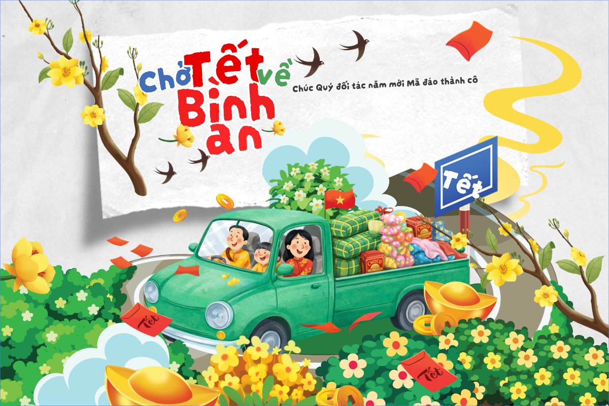 Chở Tết về chở Bình an
