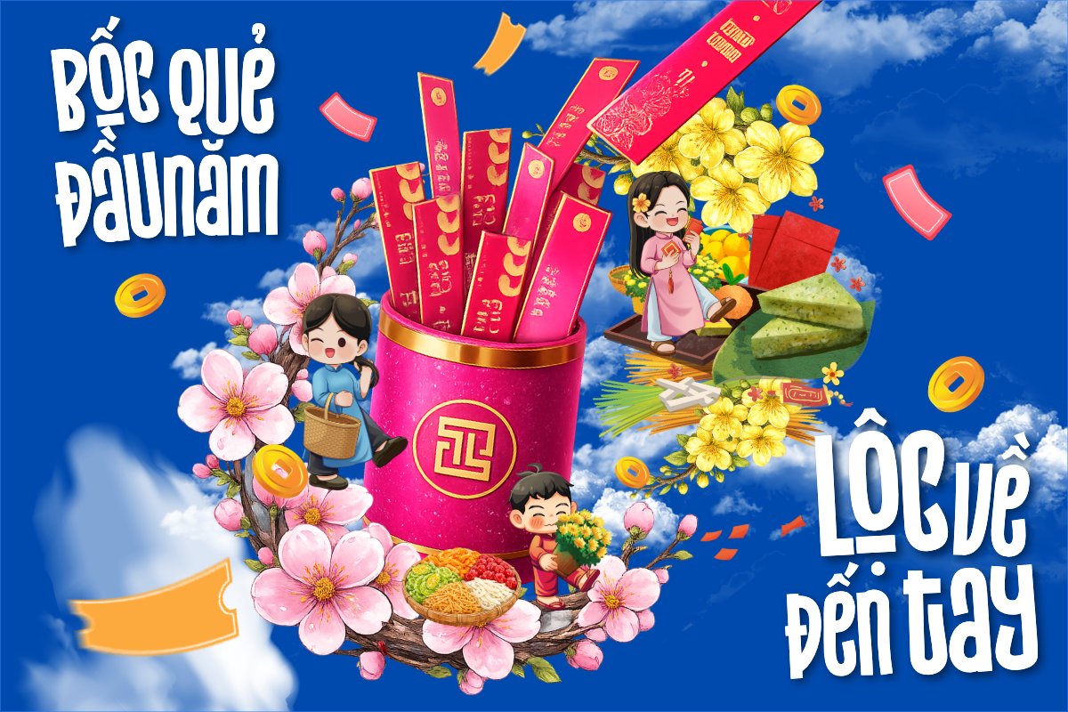 Bốc quẻ đầu năm rước lộc về tay