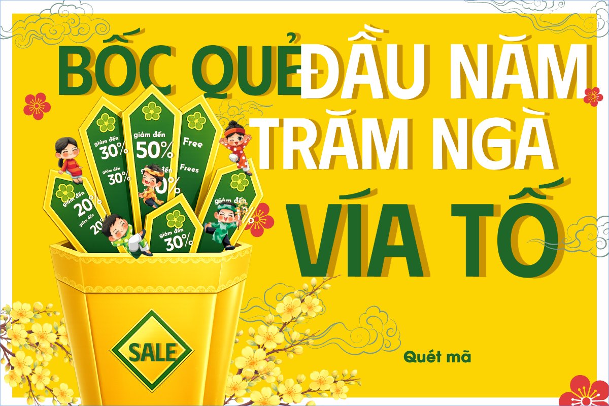 Bốc quẻ đầu năm trăm ngàn vía tốt