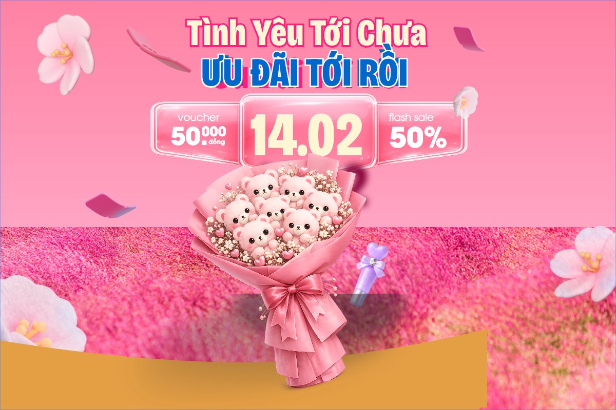 Tình yêu tới chưa ưu đãi tới rồi