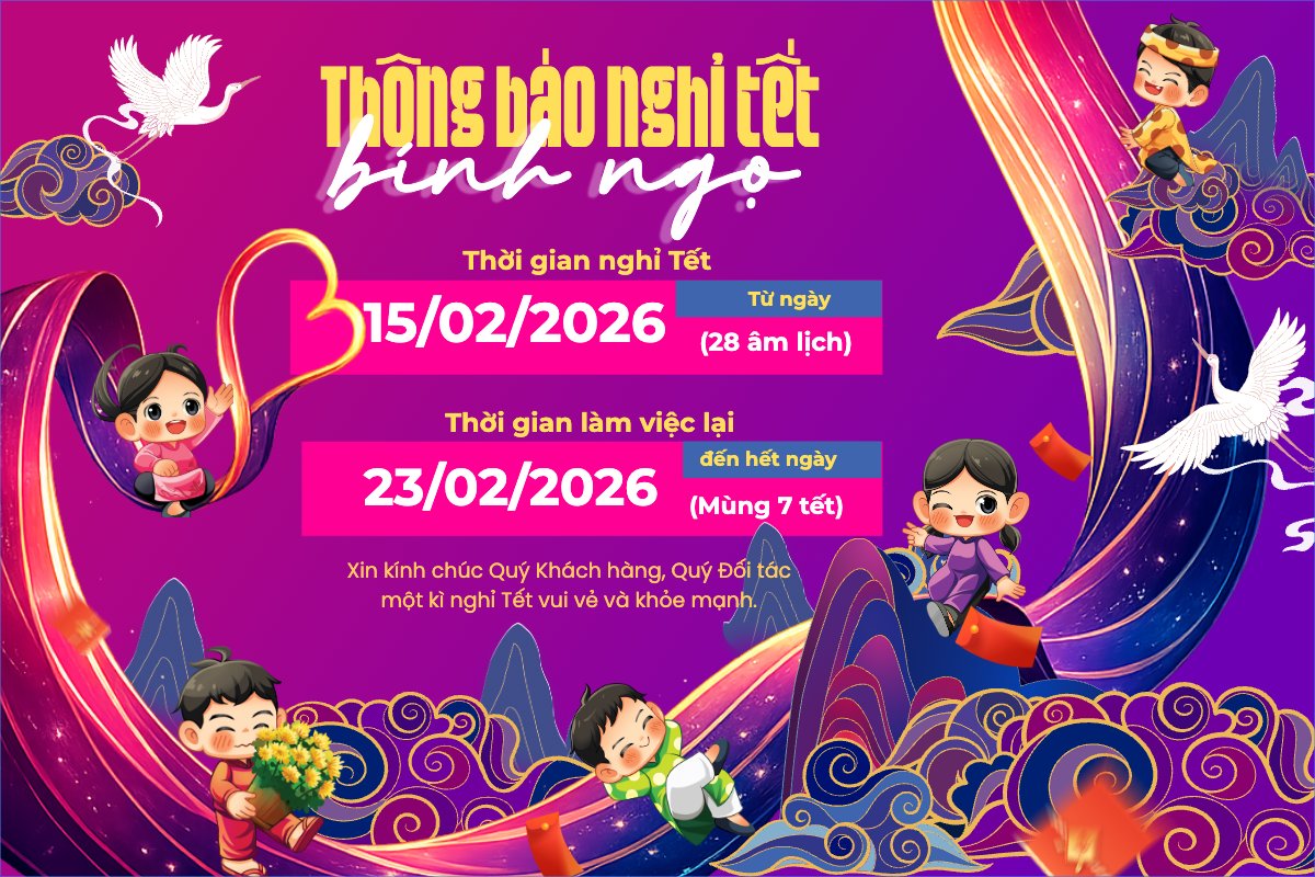 Thông báo nghỉ tết Nguyên Đán