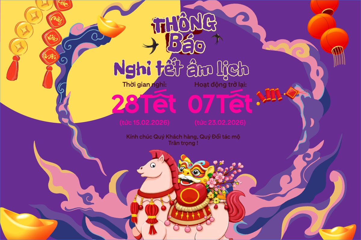 Thông báo nghỉ tết Nguyên Đán