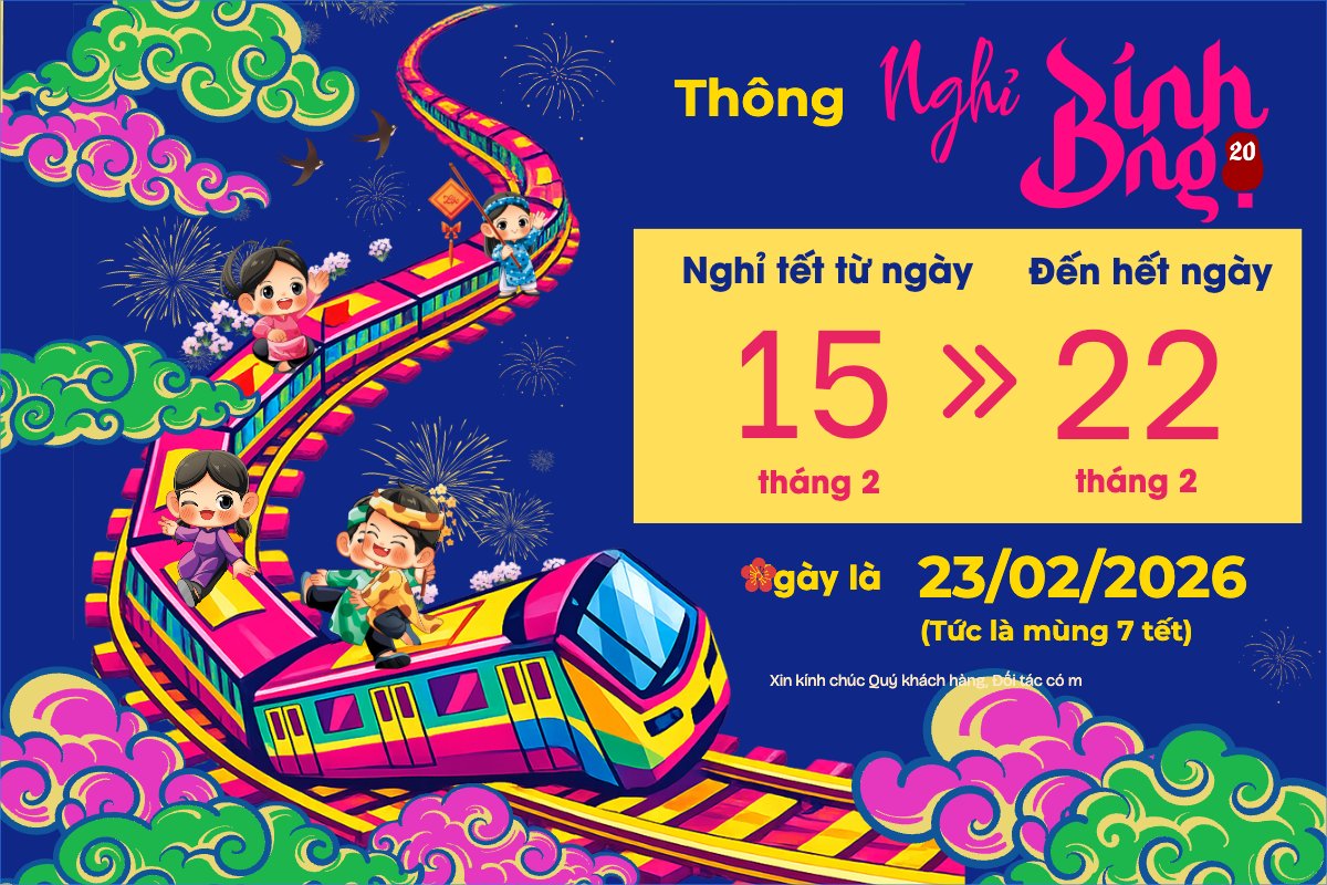 Thông báo nghỉ tết Nguyên Đán
