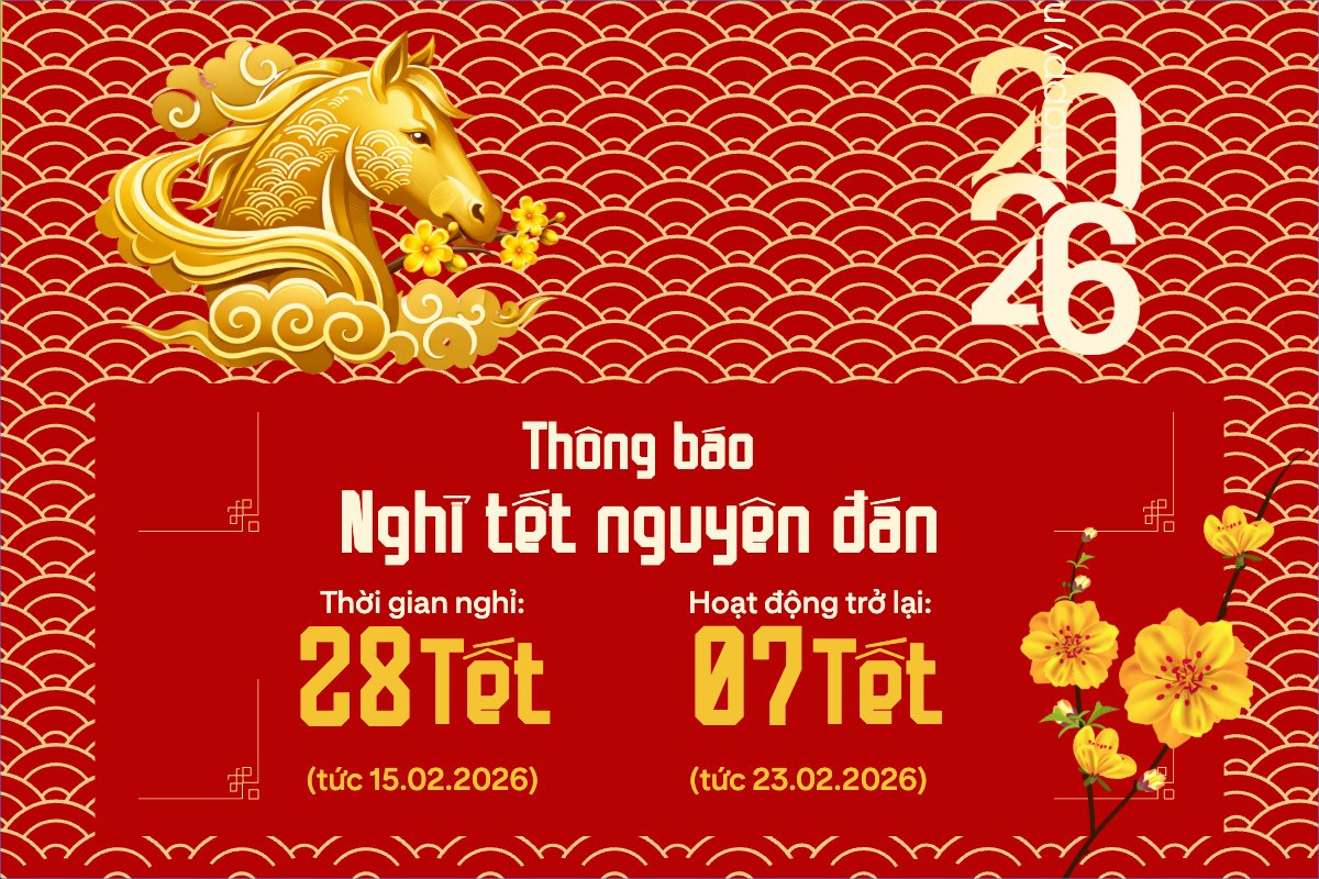 Thông báo nghỉ tết Nguyên Đán
