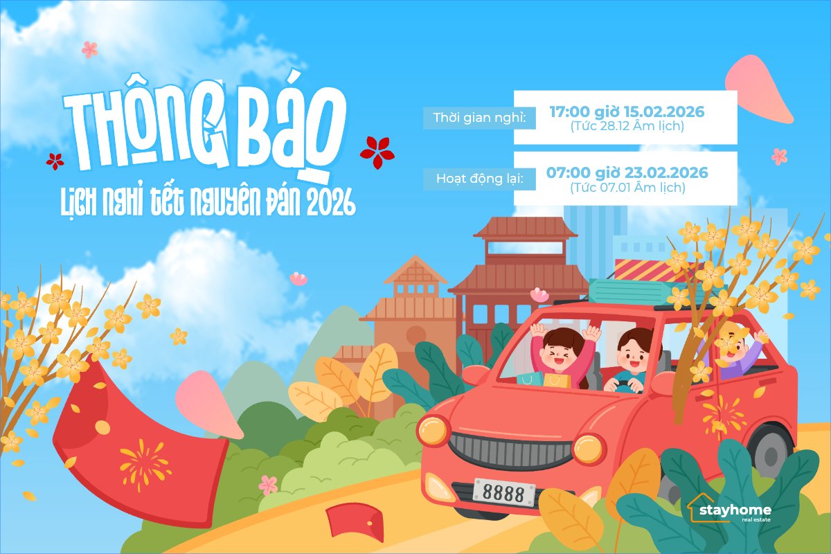 Thông báo lịch nghỉ tết nguyên đán Bính Ngọ 2026