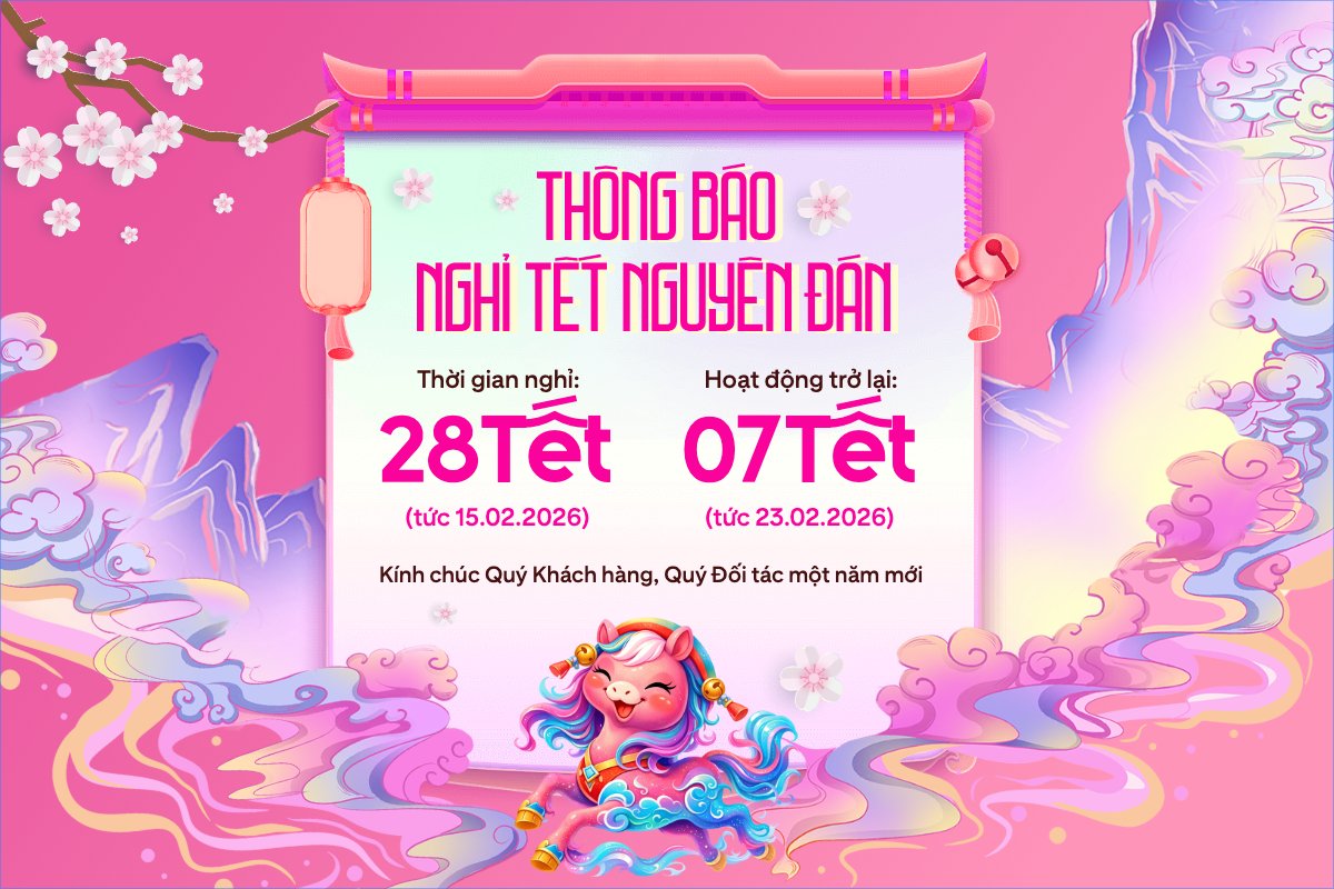 Thông báo nghỉ tết Nguyên Đán